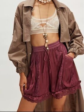 Free People Evermore Bloomer Shorts